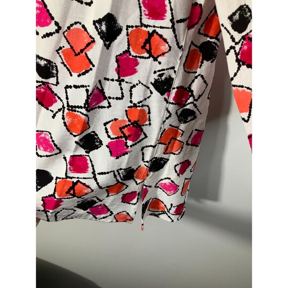 Womens Multiples‎ Art to Wear Button Lagenlook Tunic 2X Geometric - Picture 8 of 10